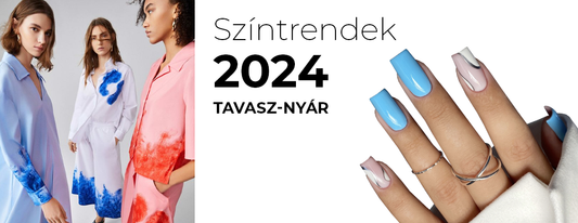 2024 tavaszi-nyári manikűr színtrendek