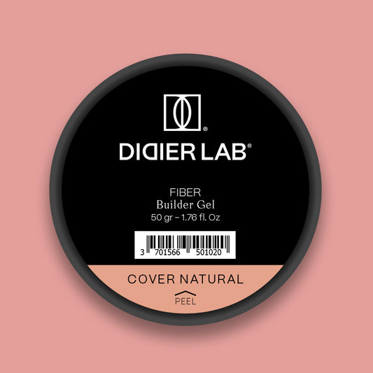 Didier Lab Fiber Builder Gel üvegszálas építőzselé, Cover natural, 50gr