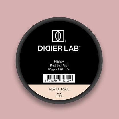 Didier Lab Fiber Builder Gel üvegszálas építőzselé, Natural, 50gr