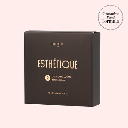 Esthétique Lash Setting Lotion szempilla rögzítő krém 1,5 ml x 10 db