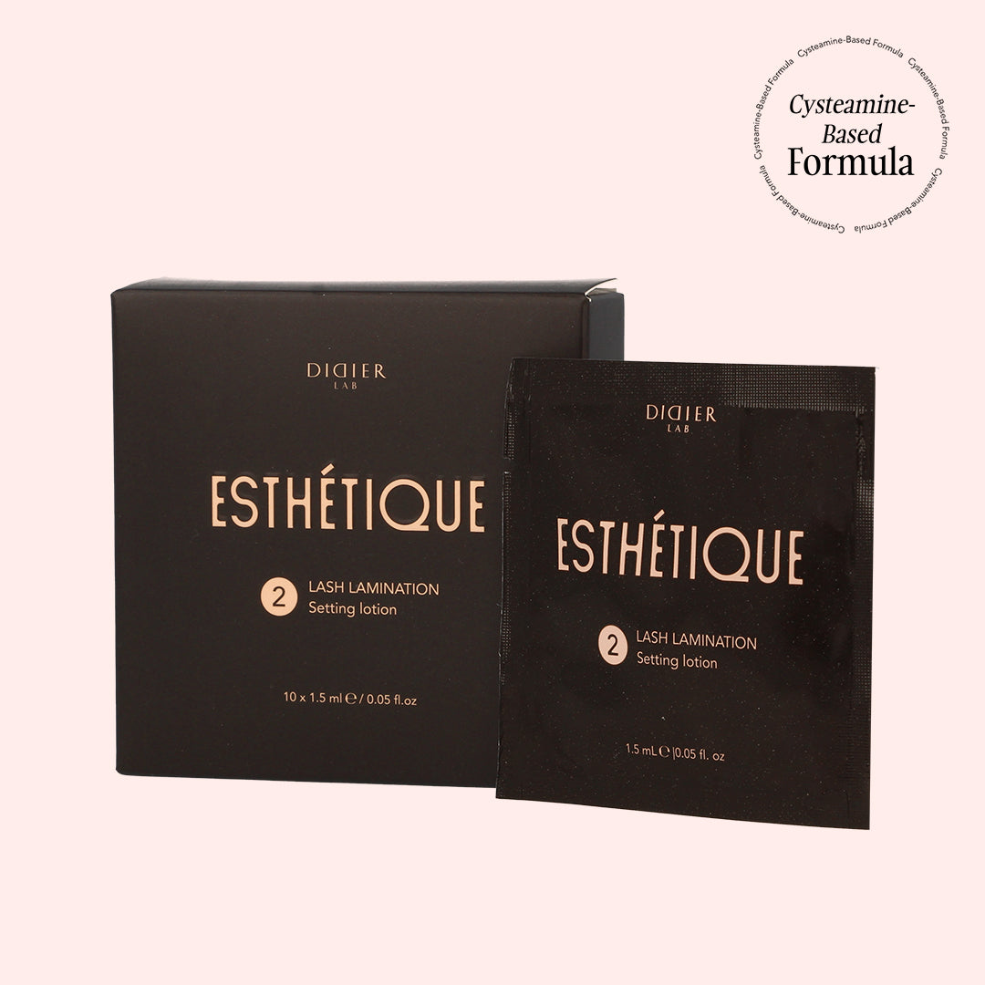 Esthétique Lash Setting Lotion szempilla rögzítő krém 1,5 ml x 10 db