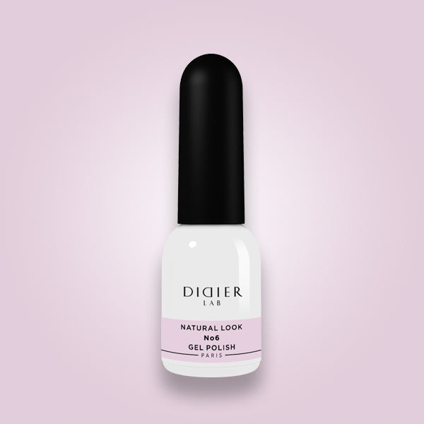 Didier Lab "Natural Look" Hibrid Gél Lakk, No.6, 10 ml