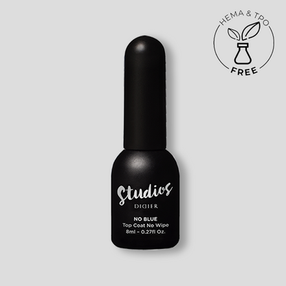 Studios Didier Top Coat No Blue - kékes árnyalat nélküli fedőréteg, 8ml