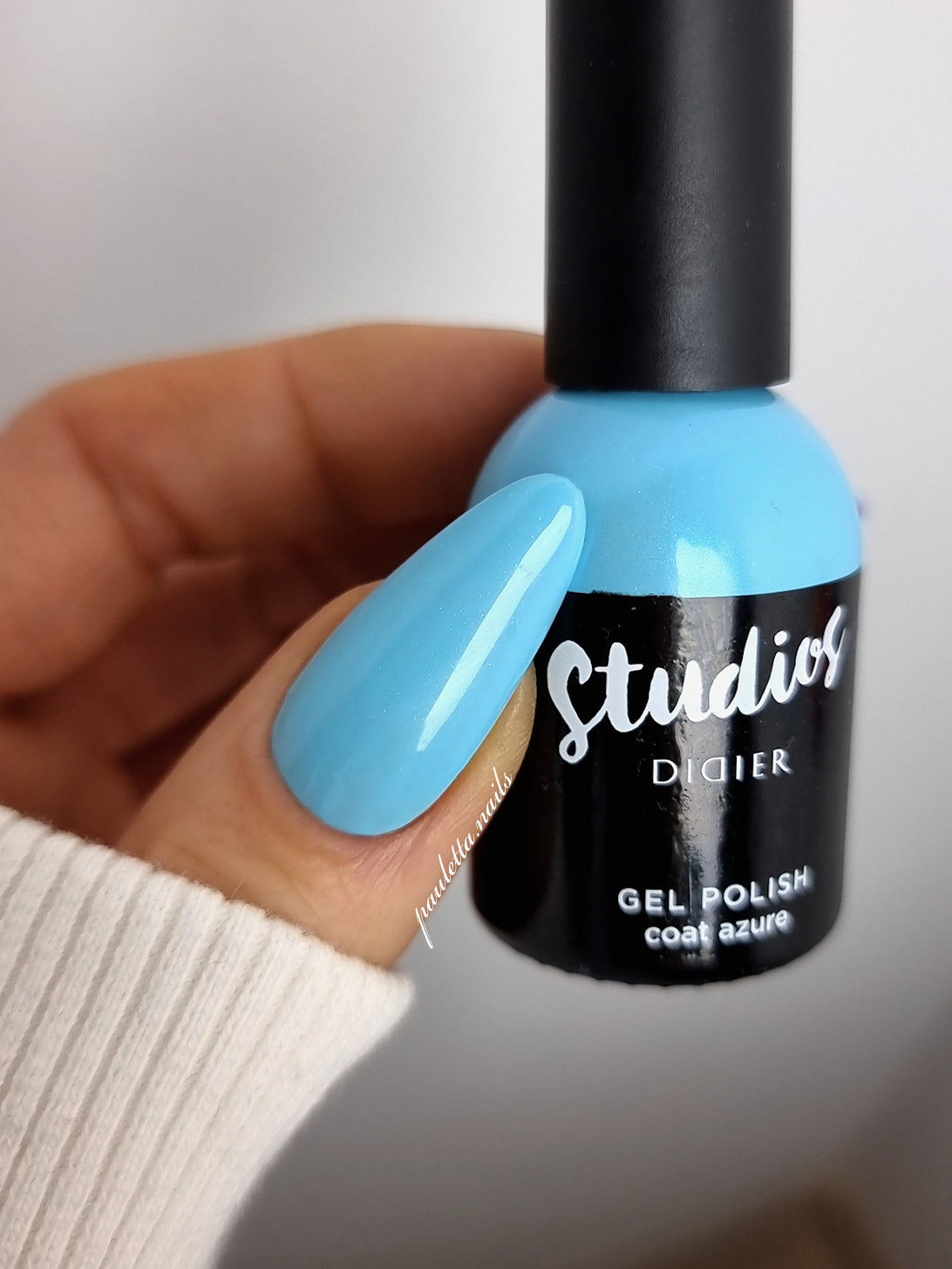 Studios Didier Hibrid Gél Lakk, Coat Azure, 8ml