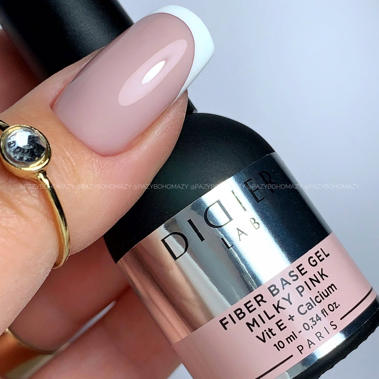 Studios Didier Super Shiny Top Coat No Wipe - szuperfényes fedőlakk, 8ml