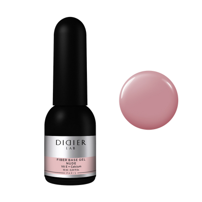 Didier Lab "Smart Fiber Base" üvegszálas alapozó zselé, Nude, 10ml