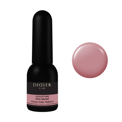 "Didier Lab" Sculpture Polybase, Chic Pink French, 10ml