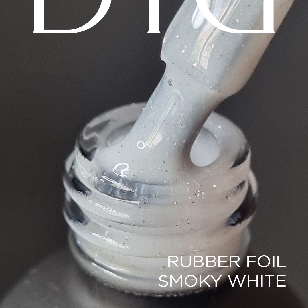 Didier Lab Rubber Base Foil, Smoky White, 10ml