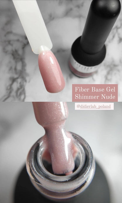 Smart Fiber Base "Didier Lab", Shimmer Nude, 10ml - Didier Laboratoires