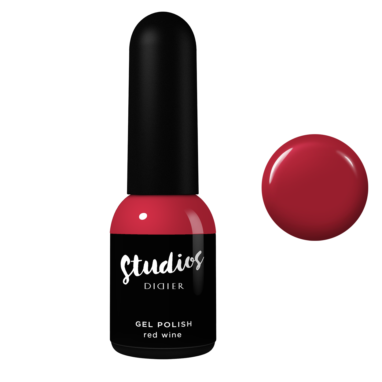 Studios Didier Hibrid Gél Lakk, Red Wine, 8ml