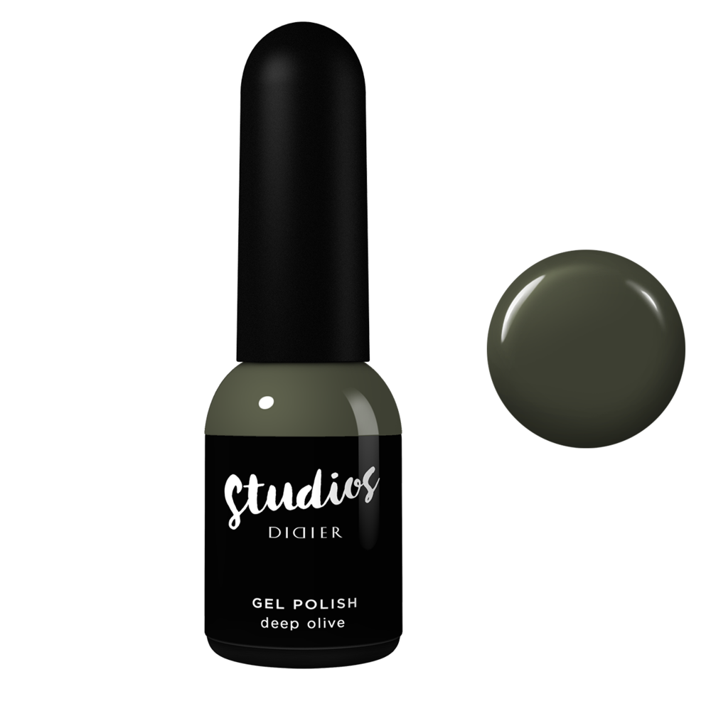 Studios Didier Hibrid Gél Lakk, Deep Olive, 8ml