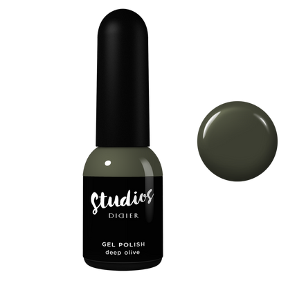 Studios Didier Hibrid Gél Lakk, Deep Olive, 8ml