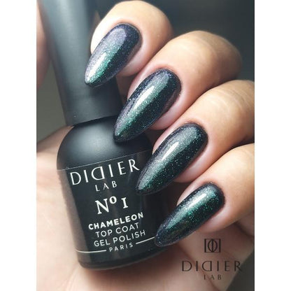 Didier Lab "Chameleon" Top Coat - gél lakk fedőréteg, No.1