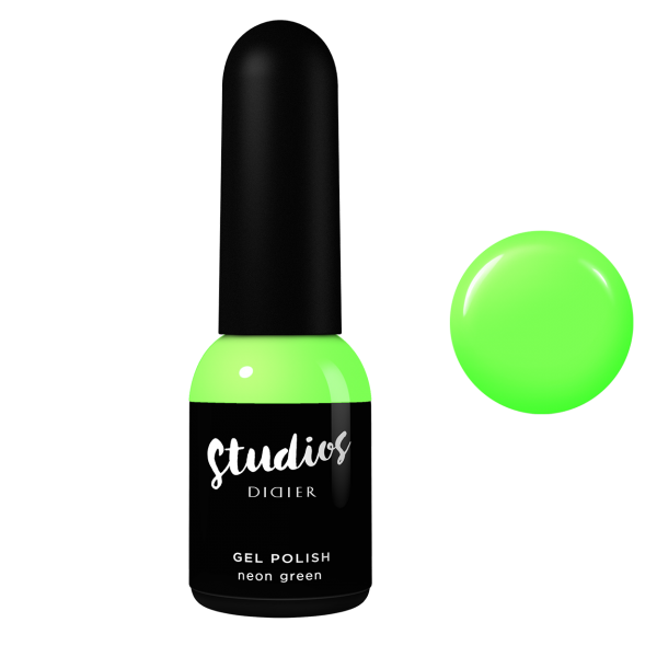 Studios Didier Hibrid Gél Lakk, Neon Green, 8ml