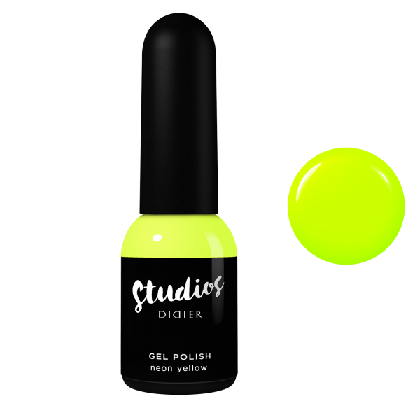 Studios Didier Hibrid Gél Lakk, Neon Yellow, 8ml